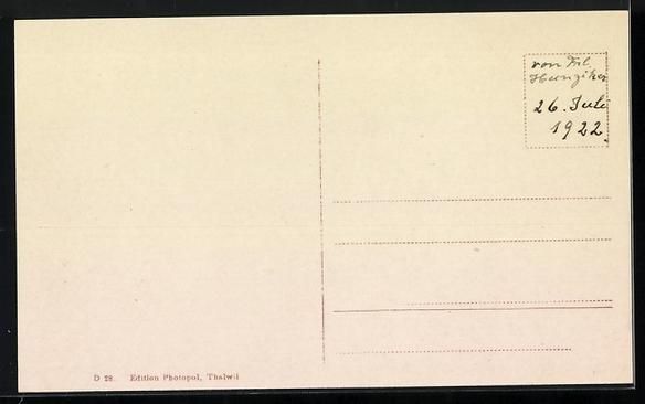 Cartes postales: AK Kappel am Albis, Blick zur Kirche – D'occasion à Berlin par bartko-reher 1