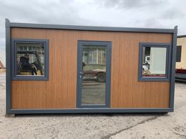 Hofladen Bürocontainer Baucontainer 6 m x 2.4 m