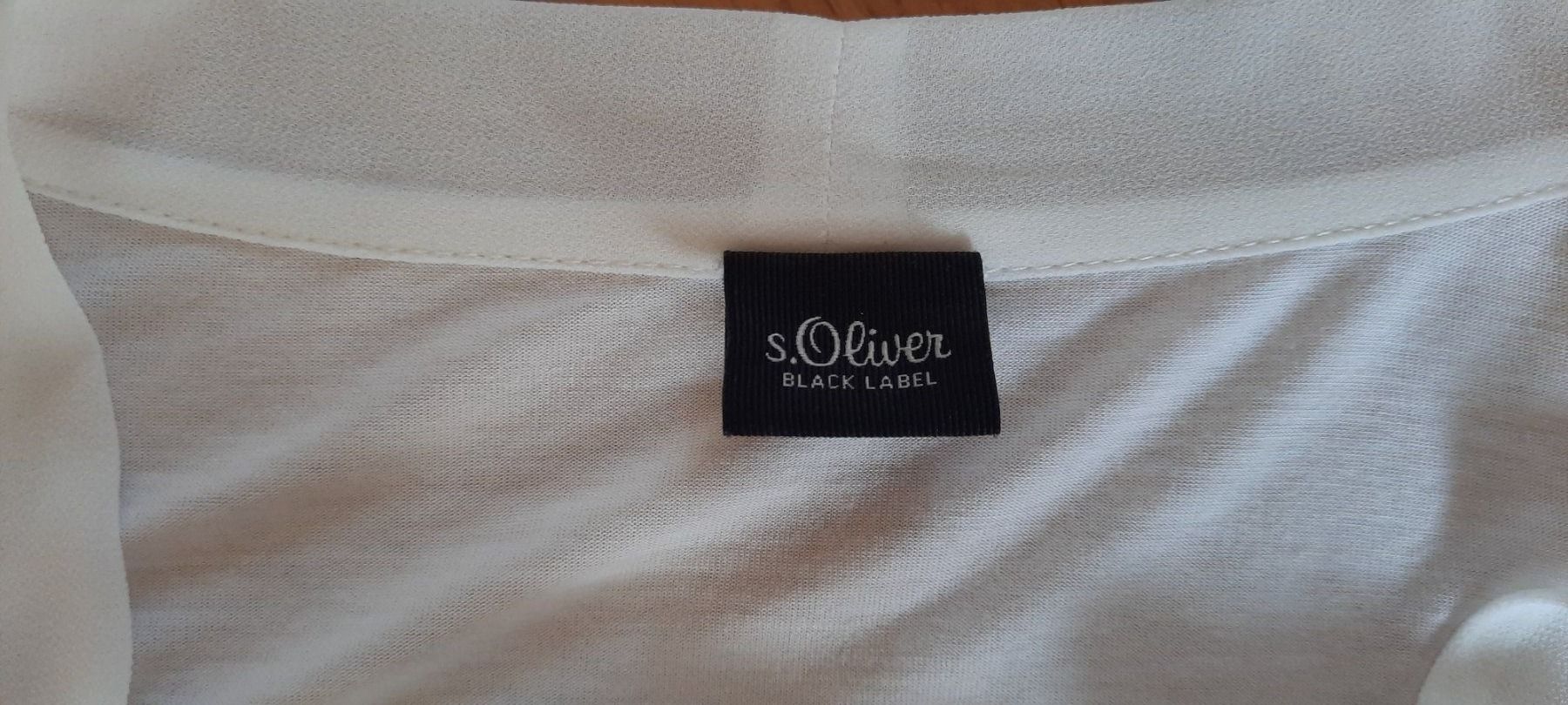 S.Oliver Camicette: ***S. OLIVER*** Blusenshirt weiss 44 – Usato da Wädenswil venduto da H2H_Secondhandshop 3