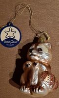 Inge-Glas Germany Waschbär Christbaumschmuck - Rarität