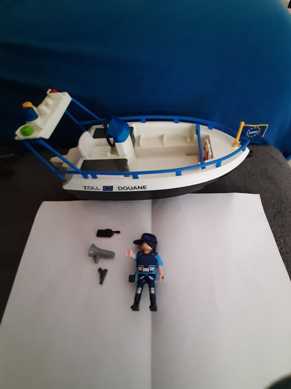 Statuette: Playmobil Zoll Boot. – Usato da Breitenbach venduto da mvd_2brc