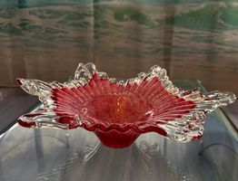 Murano Design Klassiker Schale Rosa Vintage 1960