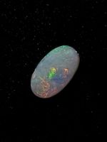 Australian *WHITE OPAL* Multicolor 3.7ct