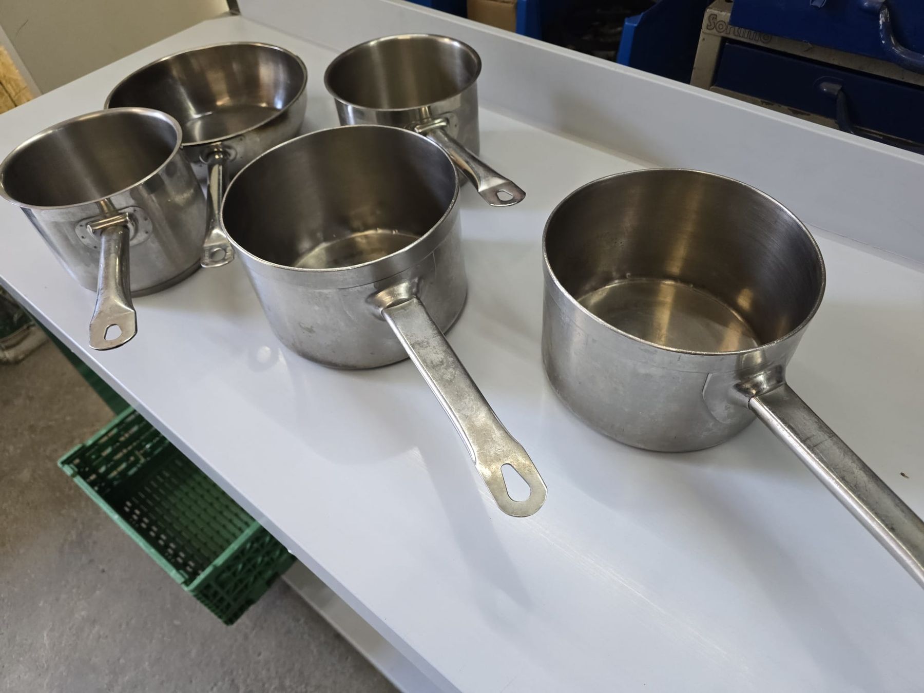 Pentole: Contacto Pfannen Set, 5-teilig #528 – Usato da Wuppenau venduto da Gastro-Wuppenau 1