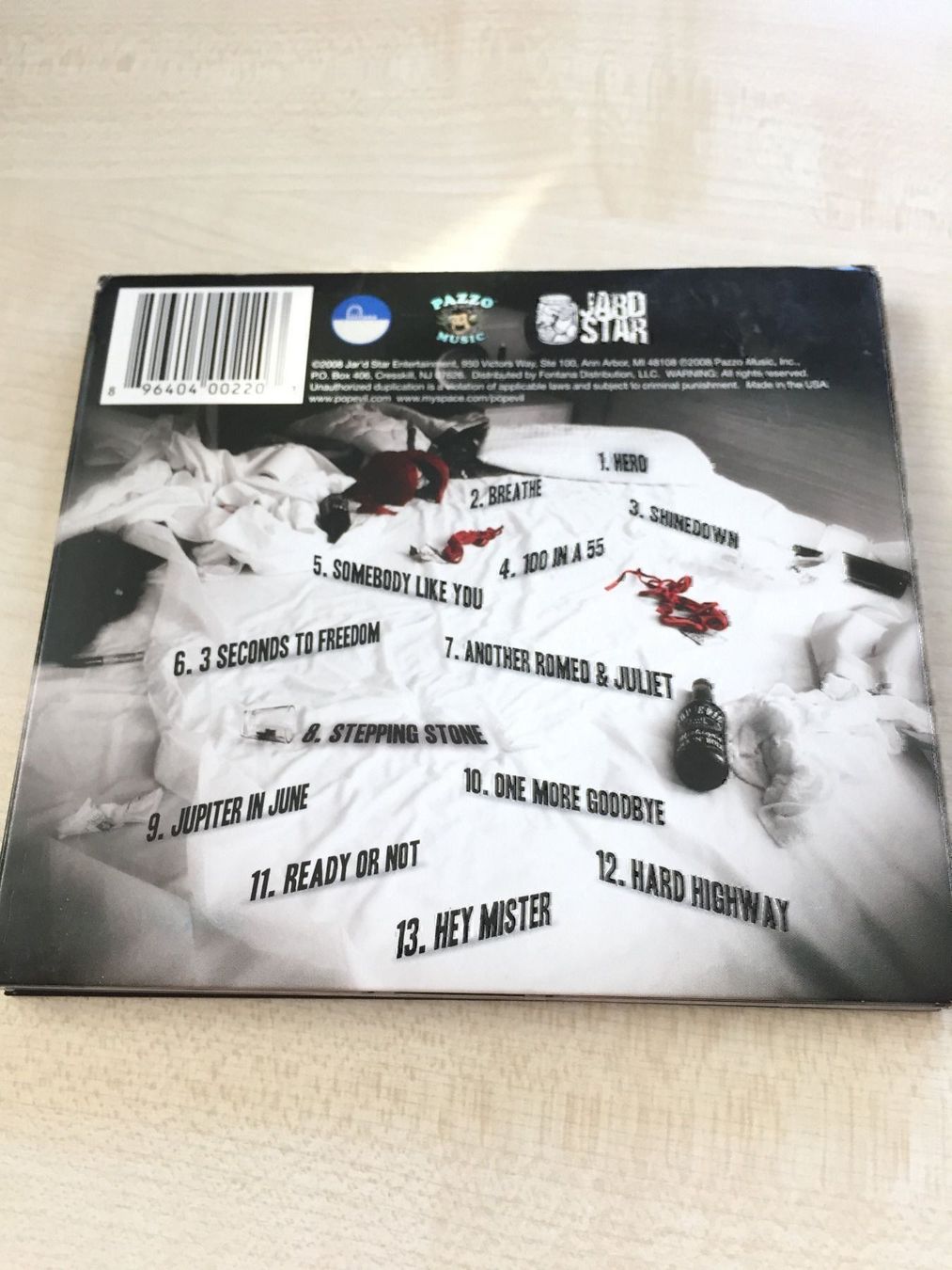 CDs: Pop Evil - Lipstick on the Mirror – Gebraucht aus Rüti ZH von alumedien 1