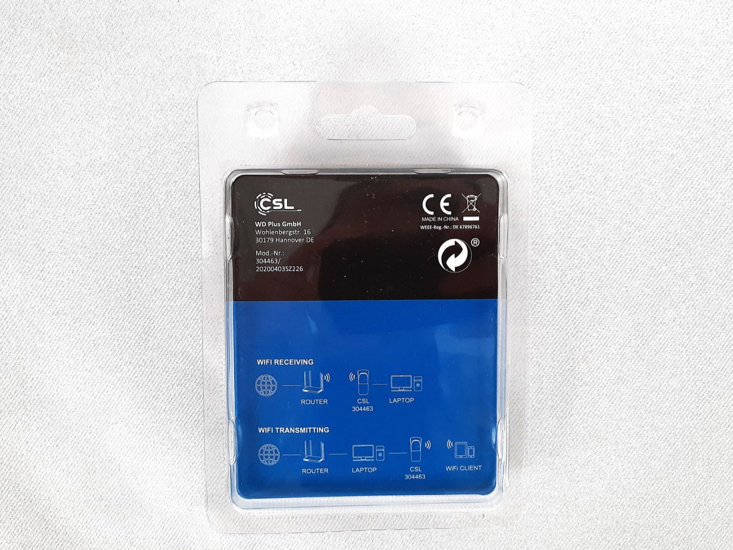 Unità & Adattatore: CSL WLAN Adapter 300Mbps USB – Nuovo (secondo la descrizione) da Beinwil am See venduto da Restwert_Beinwil 1
