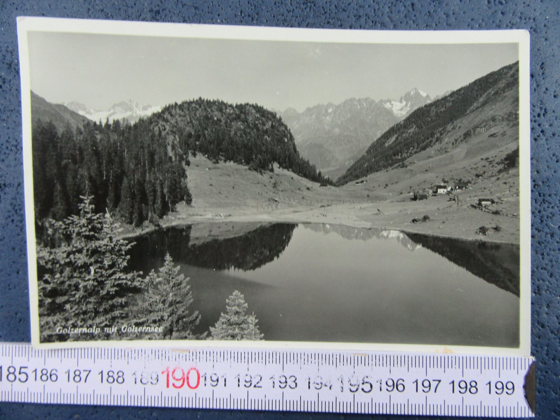 Cartoline postali: GOLZERNALP MIT GOLZERNSEE 1936 URI AK – Usato da Ettingen venduto da Hausi4711