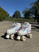 Oxelo Quad Roller Skates Weiss - Grösse 36