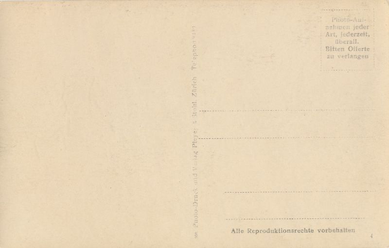 Cartoline postali: Zürich - Defilee 1 + c1915 – Usato da Emmenbrücke venduto da teestube 1