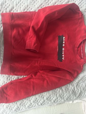 Sweatshirt Miss Sixty rot Rundhals guter Zustand