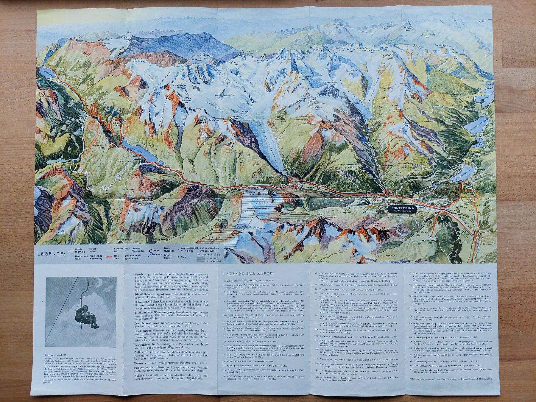 Documenti: Alter Prospekt Pontresina – Usato da Obfelden venduto da Foto_Bild_Kunst_Buch 2