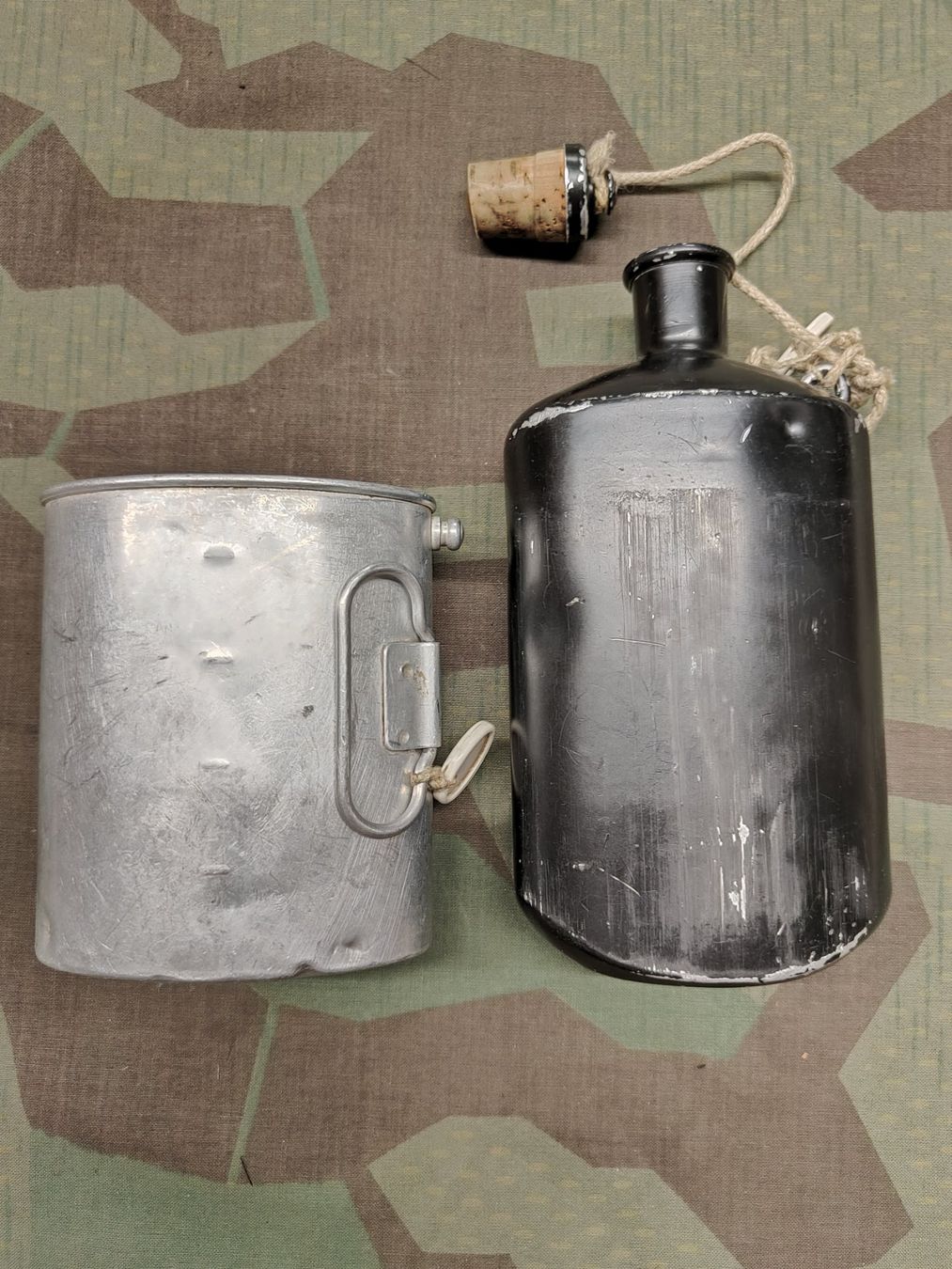 Schweizer Armee Uniformen: Feldflasche Ord. 1932/35 – Gebraucht aus Bauma von SwissMilitaria 1