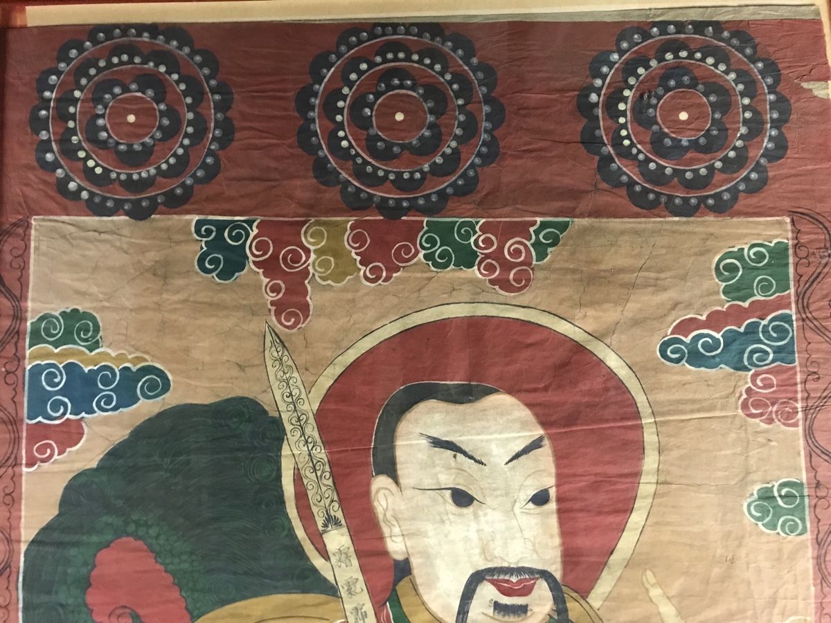 Dipinti: Antikes TAO Thangka signiert – Usato da Wolfhalden venduto da SecondAntique 4
