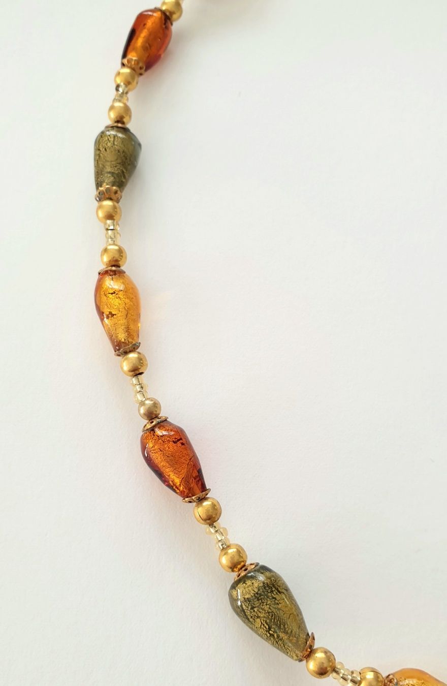 Murano Catenine: Collier mit Muranoperlen ( Handwerkskunst ) – Nuovo e nell'imballaggio originale da Uetikon am See venduto da Coralreef 2