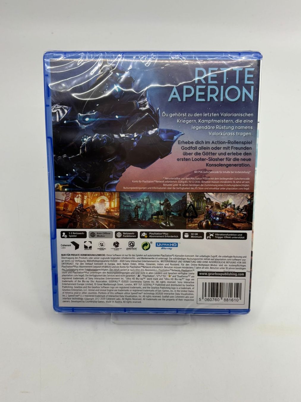 Giochi: Godfall (PS5) SEALED – Nuovo e nell'imballaggio originale da Herisau venduto da Seyashop1 1
