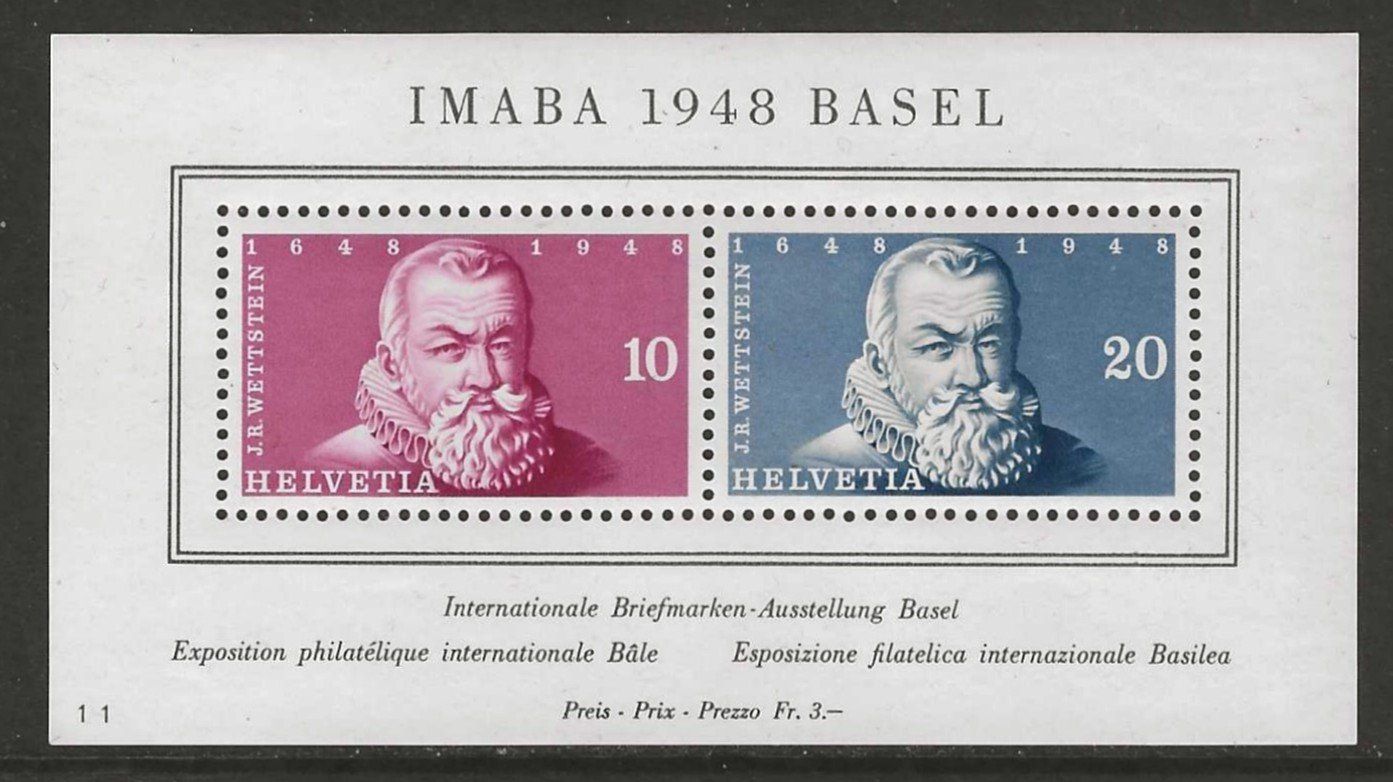Tutti i francobolli: 1948 : Imaba Block W31 - postfrisch ** – Nuovo (secondo la descrizione) da Gümligen venduto da Geniusbuy