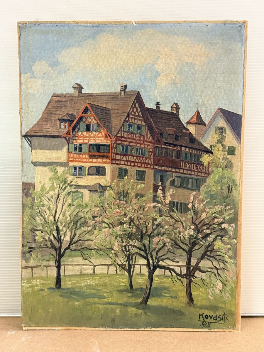 Dipinti: Andor Kovasits, Gemälde  1927 – Usato da Solothurn venduto da NUVICO 6