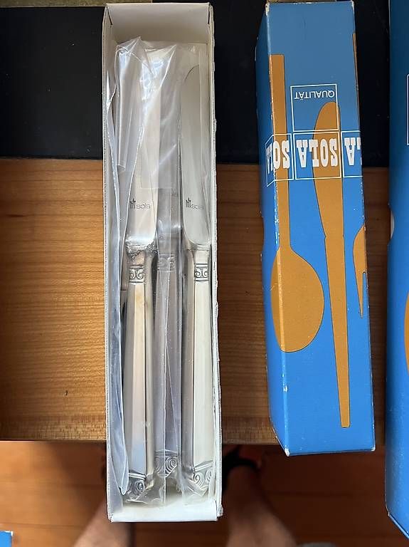 Bestecksets: Besteckset – Gebraucht aus Lichtensteig von 0.50mark 3