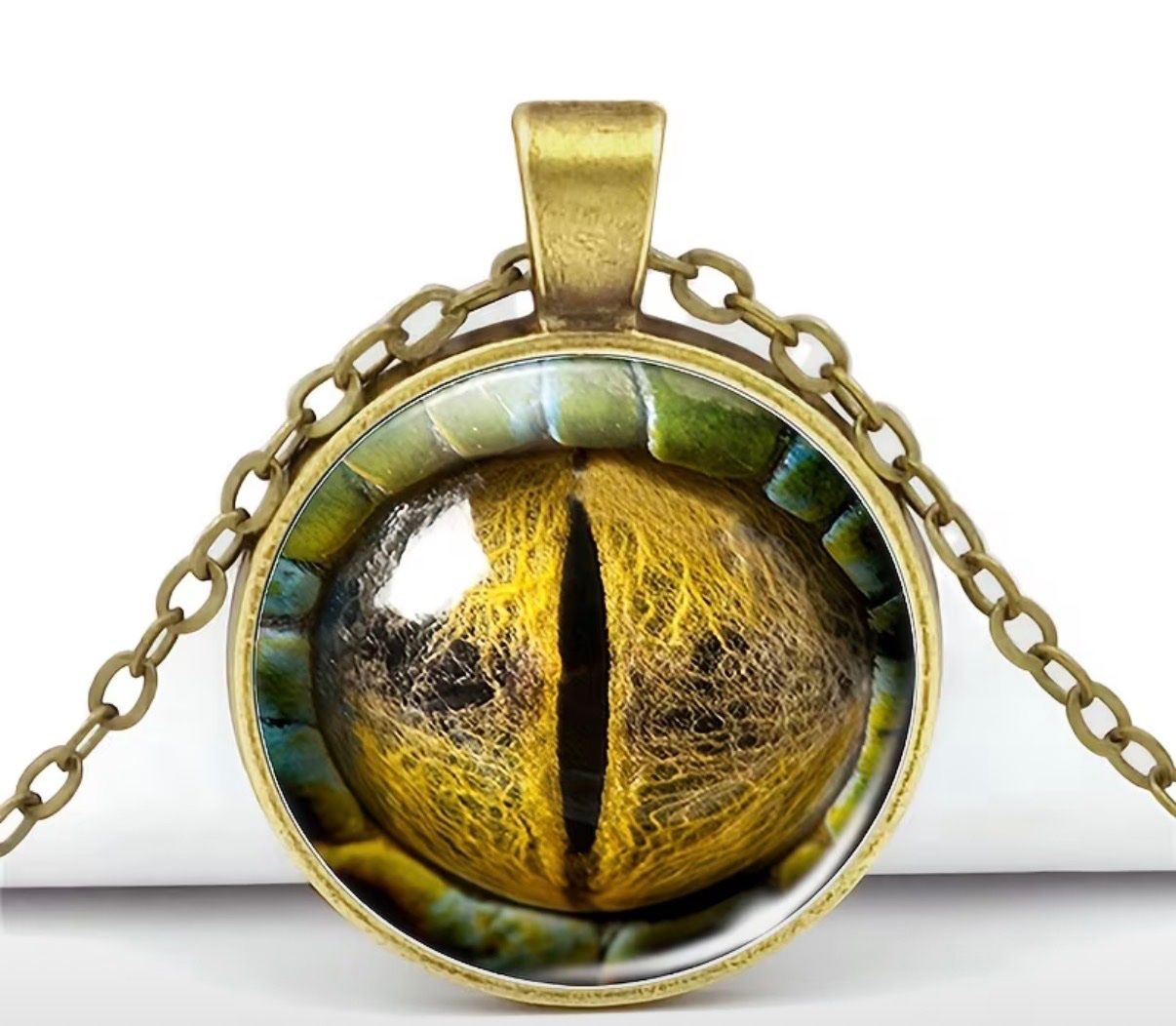 Ciondoli: Mystische Schlangen-Amulett-Halskette – Nuovo (secondo la descrizione) da Gams venduto da Mariawicca