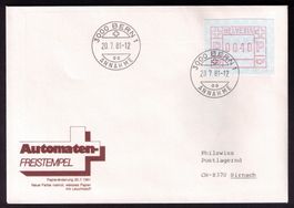 %%AKTION%%__ATM 6_FDC/ET__ill. FD-Brief 20.7.81 BERN 1