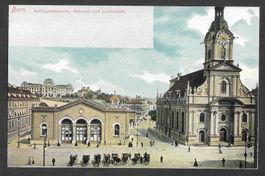 Bern Heiliggeistkirche Bahnhof Universität