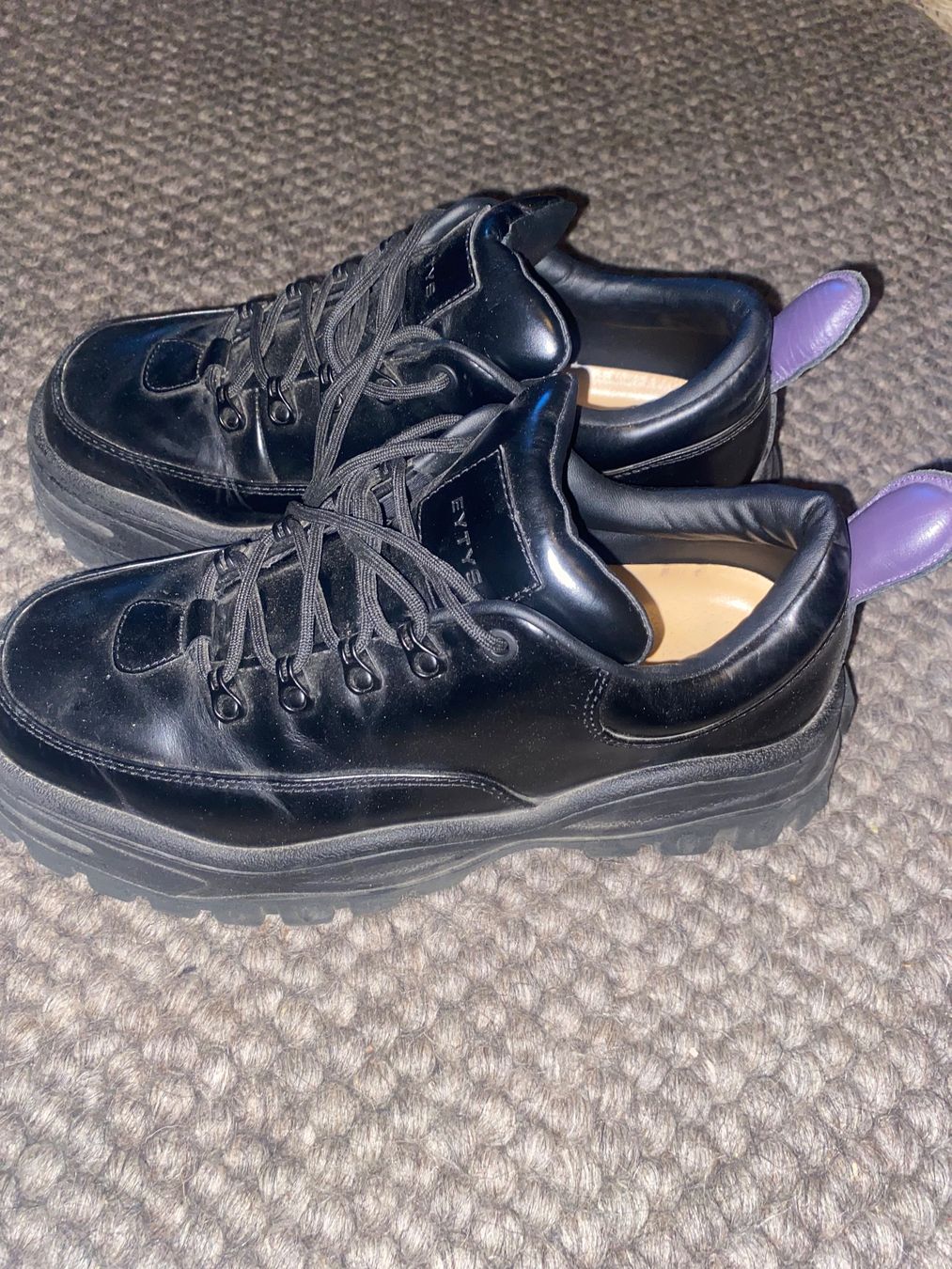 Scarpe da uomo: Eytys Angel black leather – Usato da Ecublens VD venduto da Max_b5fw 1