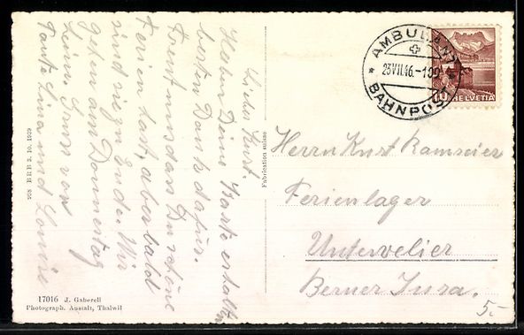 Cartoline postali: AK Trachselwald, Ort mit Schloss und Kirche – Usato da Berlin venduto da bartko-reher 1