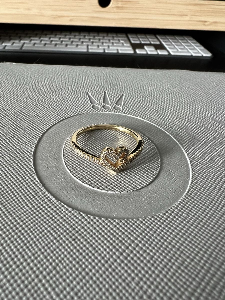 Ringe: Pandora Herzring Gr. 56 Gold – Gebraucht aus Toffen von Vanessa_Germann