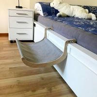 Bequeme und zuverlässige Katzenhängematte. Handgefertigt