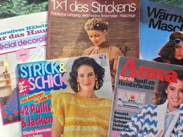 5 STK STRICKHEFTE