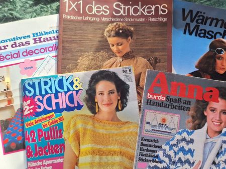 5 STK STRICKHEFTE