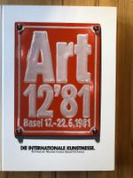 Art Basel 12 Katalog 1981 Hardcover Kunstmesse Topzustand