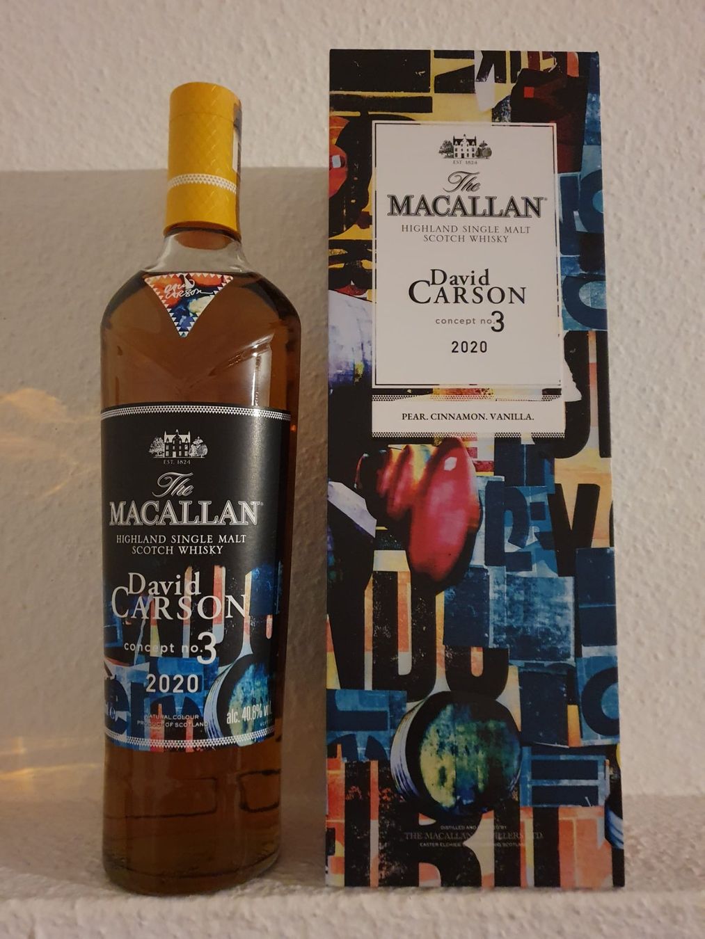 Macallan Bevande alcoliche: Macallan Concept 3 David Carson – Nuovo e nell'imballaggio originale da Langnau am Albis venduto da jer_pm72