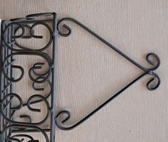 Wanddeko Metall Ranken Vintage