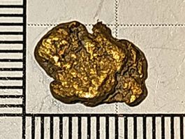 Natürlicher Schweizer Goldnugget