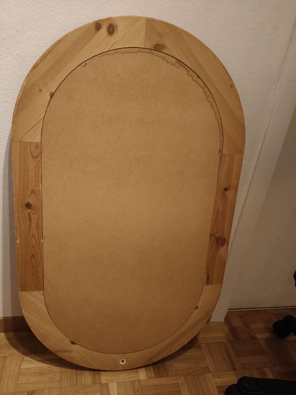 Specchi: Oval wood mirror 100cmx60cm used condition – Usato da Zürich venduto da sha_vw65 3