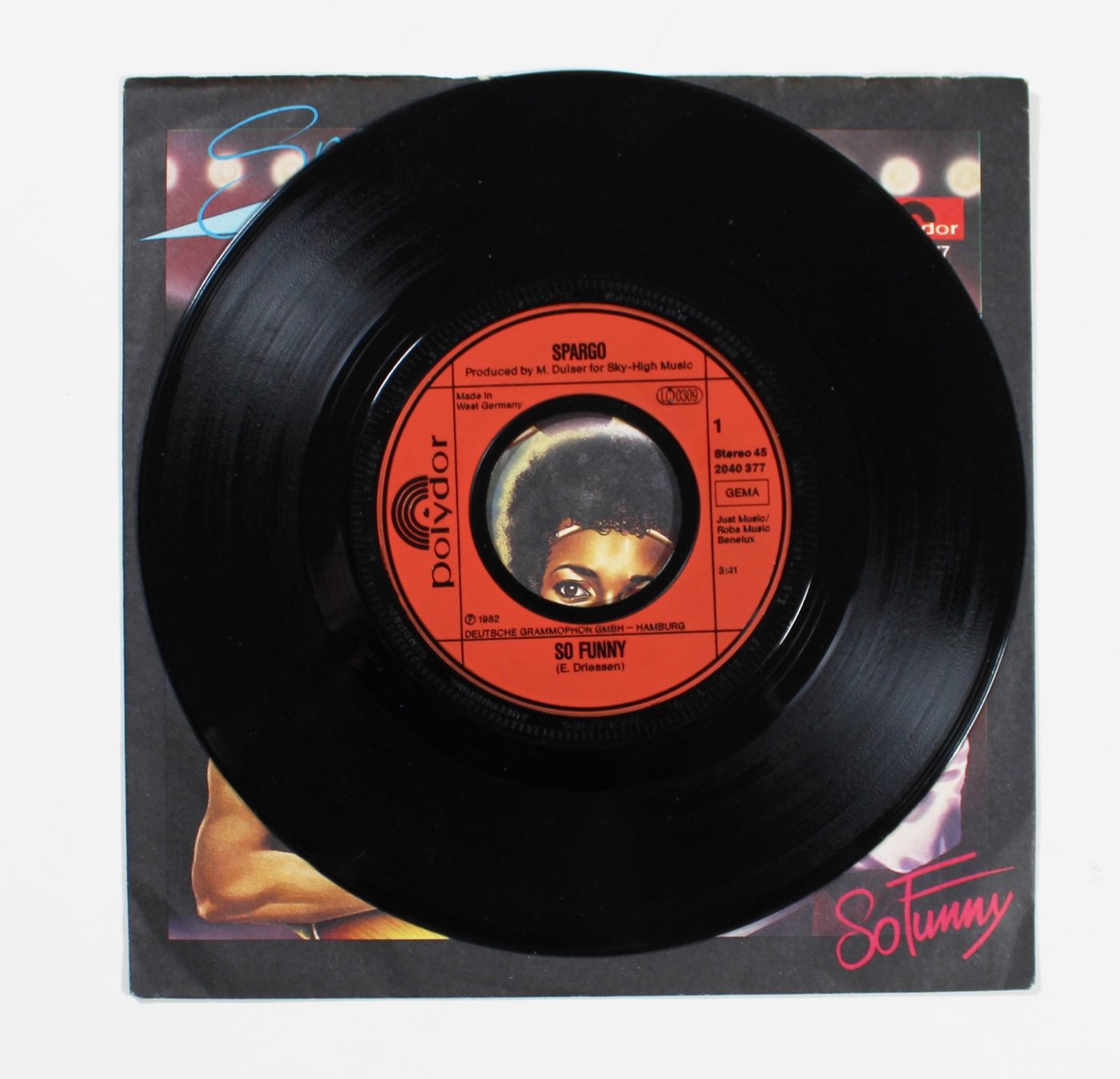 Dischi in vinile: 7" SPARGO - SO FUNNY - Disco Hit 1982 – Usato da Brüttisellen venduto da Collector-Corner 1