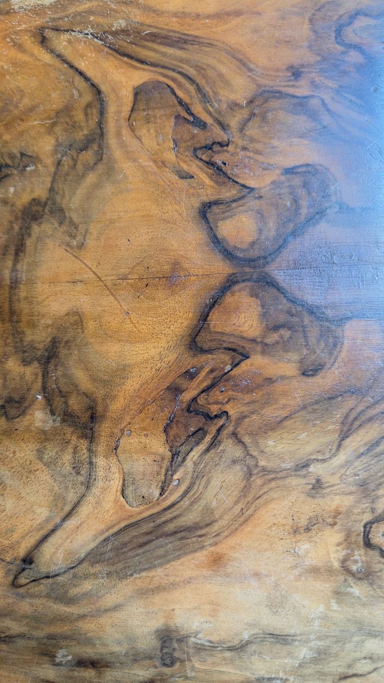 Tables: Antiker Biedermeier Nussbaum-Tisch – D'occasion à Bern par lac_8m2r 4