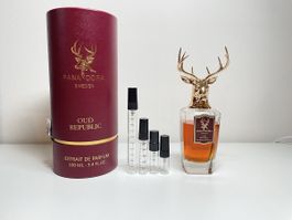 Parfümprobe Oud Republic 2ml