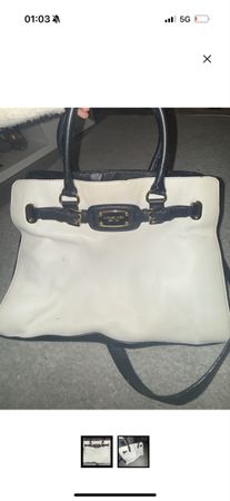 Tasche Michael Kors weiss/schwarz guter Zustand