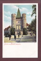 Gruss aus BASEL - Spalenthor - Tram