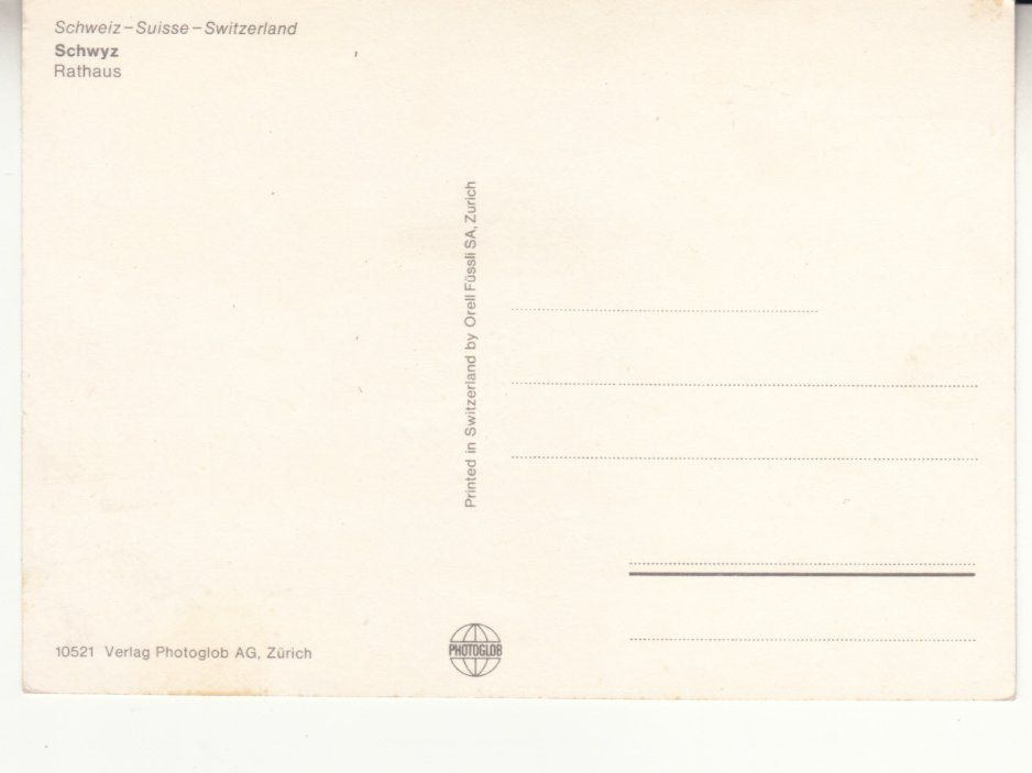 Cartes postales: Schwyz ca. 1970 – D'occasion à Bürglen TG par StampGraf 1