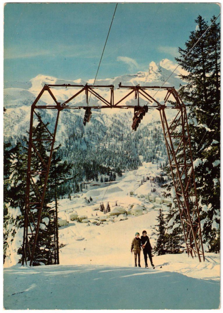 Cartoline postali: San Bernardino - Skilift – Usato da Binningen venduto da Mountainrider