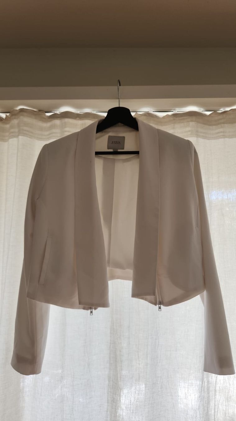 Guess Giacche: Guess Damenblazer Weiss Grösse S – Usato da Zürich venduto da syl_bhd2 2