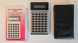 Texas Instruments TI-35 Baujahr 1979 im Top Zustand, Case,