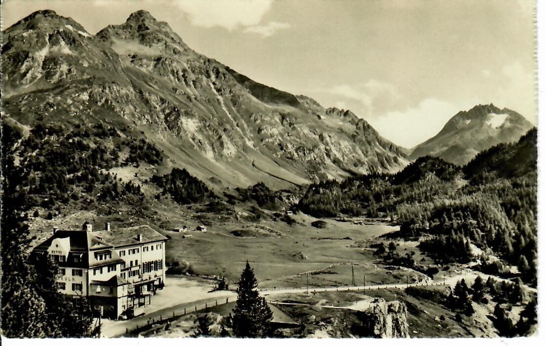 Cartoline postali: Hotel Maloja Kulm 1948 – Usato da Hochdorf venduto da Ziegel-16