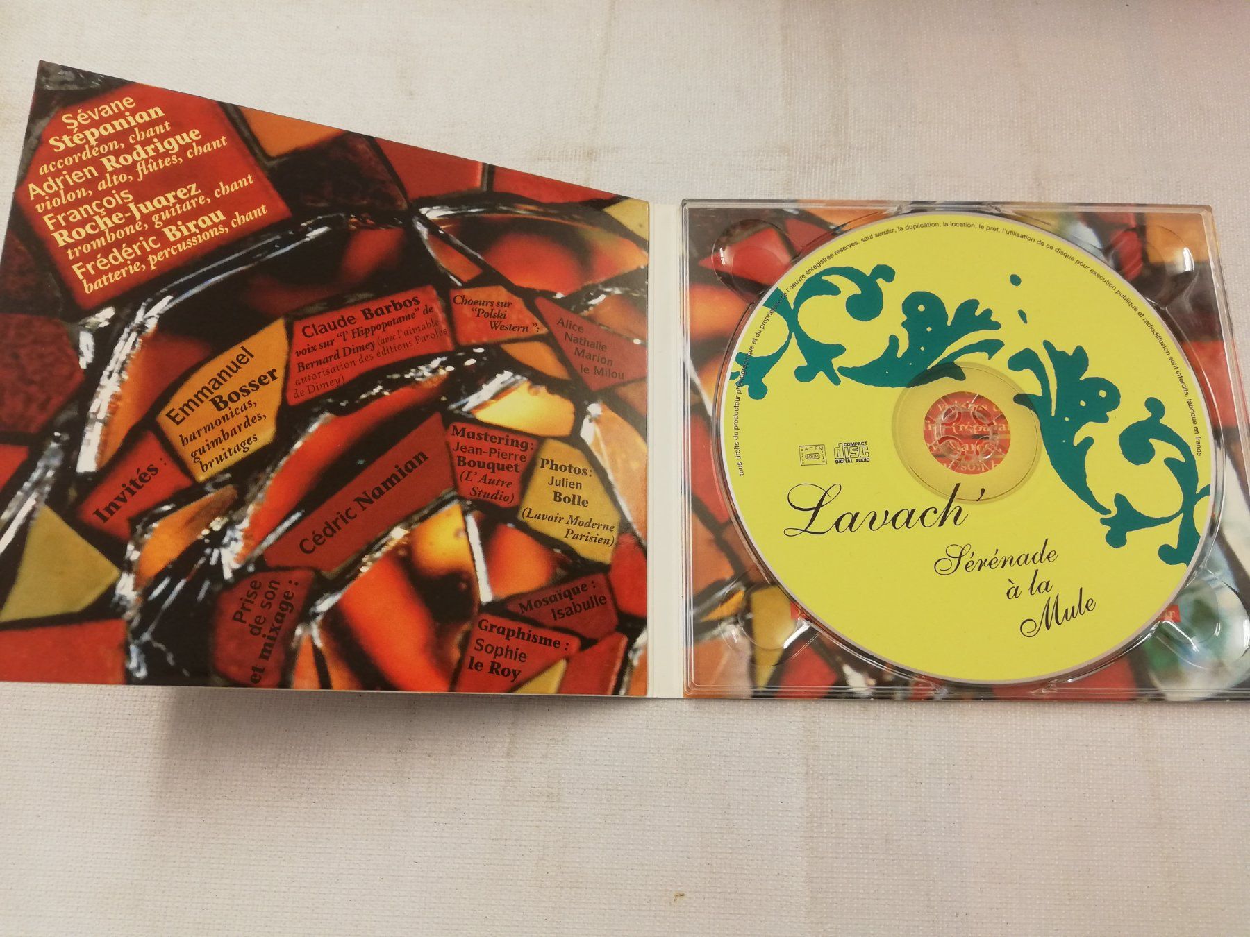CD: LAVACH' - SERENADE A LA MULE – Usato da Bern venduto da Vinylsound.ch 2