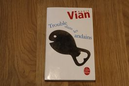 Boris Vian - Trouble dans les andains, livre de poche