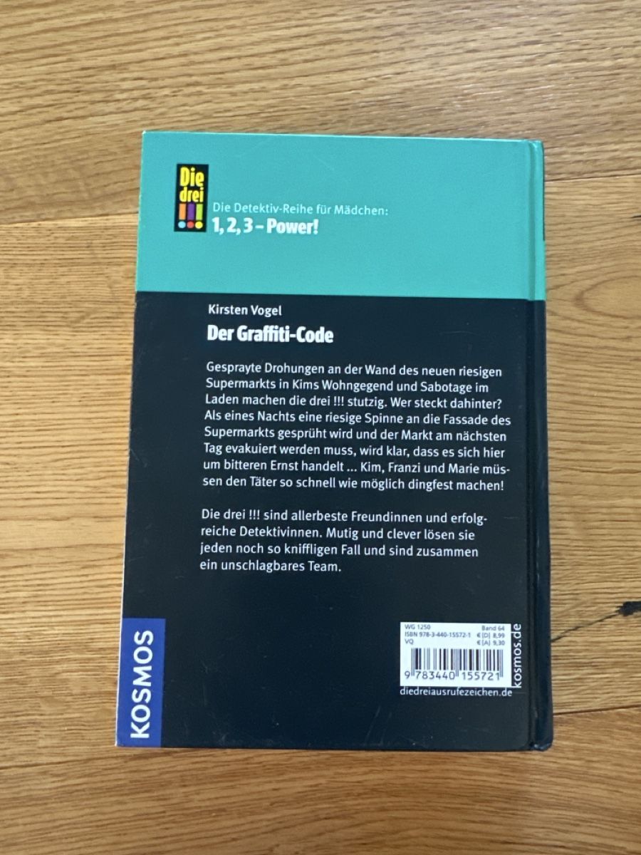 Libri: Die Drei !!! Der Graffiti-Code, sehr guter Zustand – Usato da Ebmatingen venduto da VWCalifornia13 1