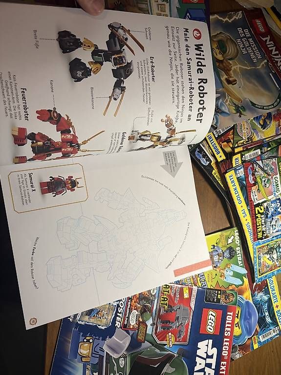 Riviste & Magazine: 22 Lego Zeitschrifften + Lego Malbuch – Usato da Pfyn venduto da fir_q95r 2